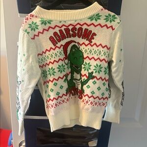 Kids Toy Story Dinosaur Christmas Sweater